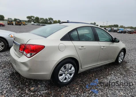 2013 Chevrolet Cruze Ls from USA, damaged, VIN 1G1PA5SH6D7209731